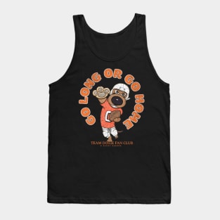 Funny Cute Doxie Dachshund Dog Football Tank Top